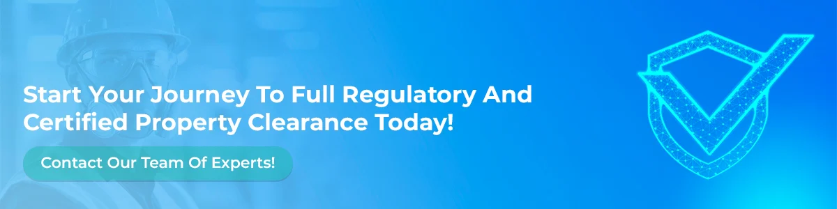 Meth Decontamination Perth: DIY vs. Professional Cleaning 3 Professional Cta Banner For Meth Decontamination And Asbestos Removal Services, Highlighting Certified Property Clearance And Experts.